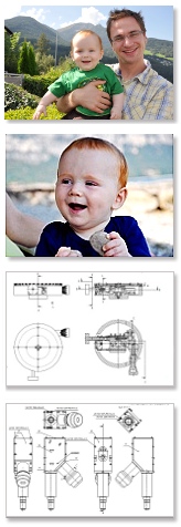 Beispiele Gro&szlig;formate Fotoposter oder technische Zeichnungen